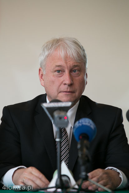 Krzysztof Bałata, dyrektor szpitala wojewódzkiego w Łomży