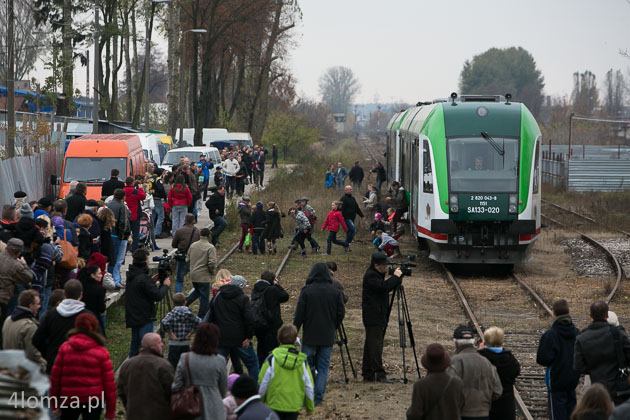 Wjazd pociągu na 