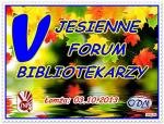 Foto: V JESIENNE FORUM BIBLIOTEKARZY