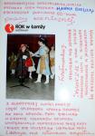 Foto: październik 1994
Odbył się obchody Jubileuszu 50 lecia Pracy Scenicznej pani Hanki Bielickiej. Koncert odbył się z udziałem Zespołu Pieśni i Tańca „Łomża”.