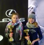 Zwyciężczyni Nadia Brunzlow (po lewej) i Anita Szepelska