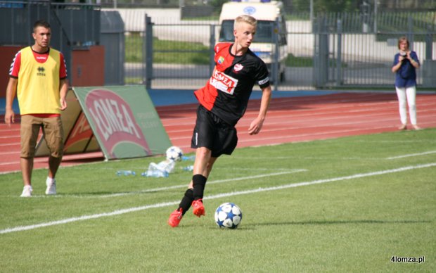 Debiutujący w seniorach 17-letni Marcin Świderski zapewnił wygraną drużynie ŁKS-u