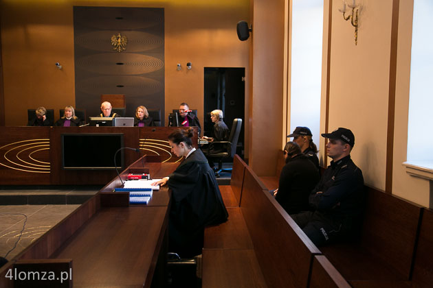 Beata Z. na ławie oskarzonych Sądy Okręgowego w Łomży - listopad 2013