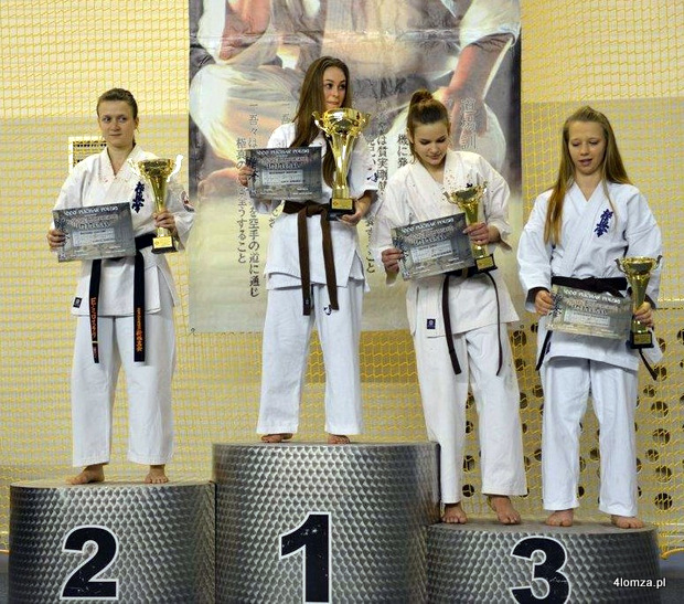 Karolina Mroczkowska wywałczyła Puchar Polski Karate Kyokushin