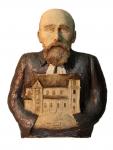 Kacper Mikulski (1.01.1840-23.09.1935)  ceramika 60x68c Robert Sokołowski maj czerwiec 2014
