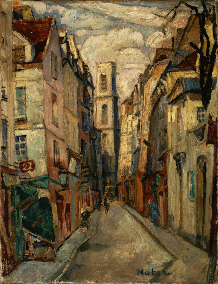 Mela Muter, Rue St-Jacques w Paryżu, ok. 1924-1929.