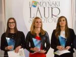 Foto: Klaudia Lanczewska, Justyna Korytkowska (w imieniu Anny Szyszka) i Beata Trzonkowska - Sportowcy Roku 2016
