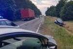 Foto: Wypadek na drodze do Ostrołęki