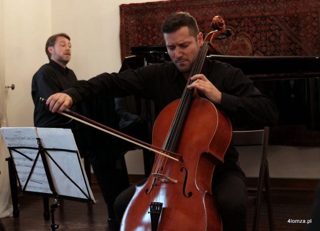 Mihajlo Zurković (pianista) i Marko Miletić (wiolonczelista)