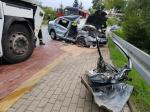 Foto: Wypadek na Sikorskietgo. 4 osoby w szpitalu.