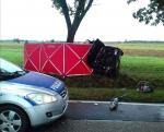 Foto: Tragiczny wypadek na drodze do Kolna