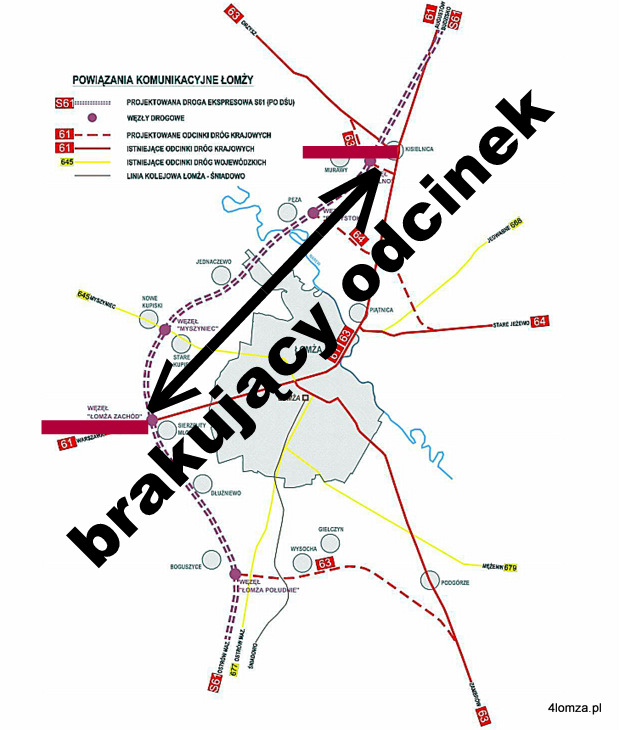 Zadanie nr 4 łomżyńskiej części Via Baltica (S61)