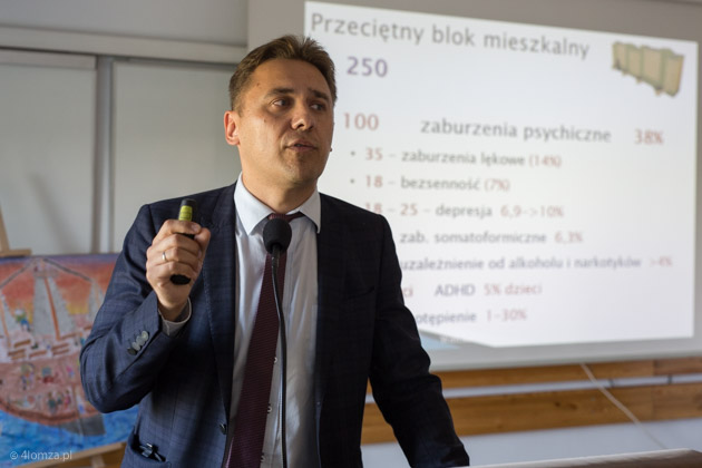 Dr hab. Napoleon Waszkiewicz, kierownik kliniki psychiatrii Uniwersytetu Medycznego w Białymstoku