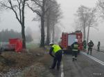 Foto: Tragiczny wypadek na drodze do Kolna