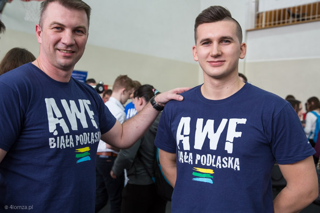 Dr Dariusz Gierczuk i Norbert Prewęcki z AWF Biała Podlaska