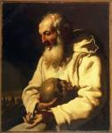 Święty Romuald z Rawenny (+1027)

c.d.  Wśród wielu innych znaleźli się także późniejsi święci, związani ściśle z naszymi dziejami: Benedykt i Jan, a także Bruno z Kwerfurtu. Ten ostatni przybył do Pereum w otoczeniu cesarza Ottona III, który uległ bez wahania wpływowi potężnej osobowości Romualda. Cesarz skłonił go w r. 998 do objęcia urzędu opata w Classe. Gdy w niespełna trzy lata później Romuald, nie chcąc nadal narzucać mnichom swych surowych reguł, zrezygnował z tego urzędu, cesarz dał mu nowe fundacje; liczył się też z jego zdaniem i przyjął z ust świętego surowe napomnienia. Pod wpływem Romualda zamyślał nawet przez jakiś czas o złożeniu korony i schronieniu się w pustelni. Romuald tymczasem, usunąwszy się z Classe, przebywał na Monte Cassino, potem na życzenie cesarza mieszkał w eremie pod Rzymem. W tym też mniej więcej czasie myślał o wyprawach misyjnych.