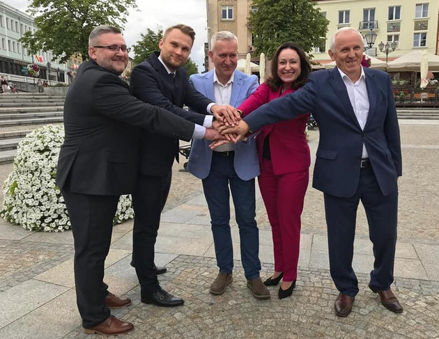 Pierwsza piątka kandydatów Koalicji Obywatelskiej z listy do Sejmu