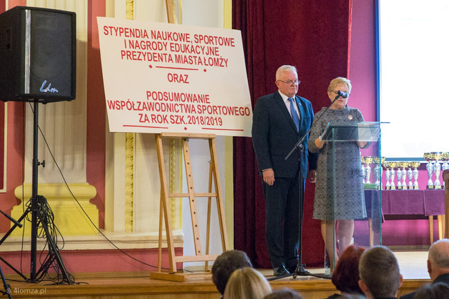 Prowadzący galę: Grażyna Klimek i Andrzej Wojtkowski