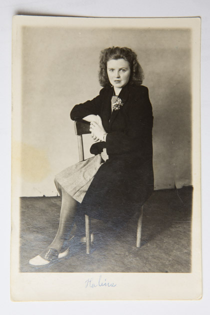 Halina Witkowska po wojnie w Malborku