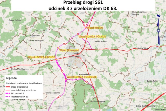 Obwodnica Łomży w ciągu Via Baltica