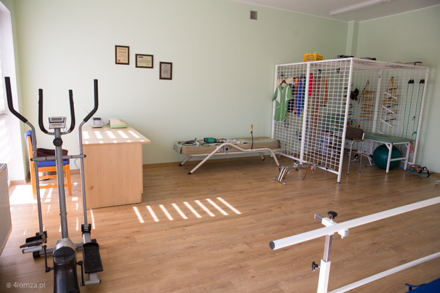 Sala rehabilitacji w nowej części Hospicjum