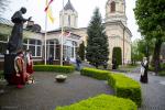 Foto: Skwer i pomnik Jana Pawła II w Łomży