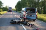 Foto: Wypadek motocyklistki