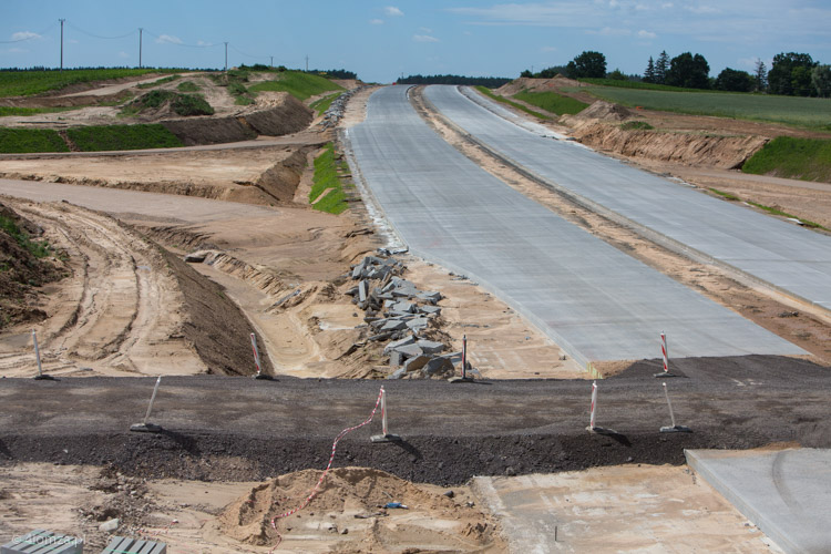 Węzeł Świdry, odcinek Stawiski - Szczuczyn