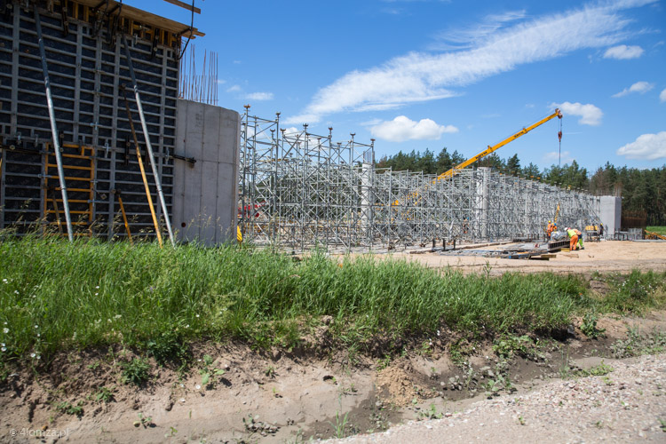 Budowa obiektu inżynierskiego w okolicy Górk Sypniewo, odcinek Stawiski - Kisielnica