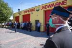 Foto: Strażacy z Jedwabnego w nowej remizie