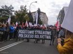 Foto: Protest rolników w Warszawie (Fot. Paweł Grodzki Powiatowa Izba Rolnicza w Wysokim Mazowieckim)