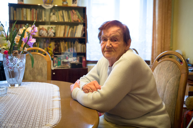 Daniela Pieńkowska, 93-letnia emerytowana nauczycielka szkolnictwa specjalnego