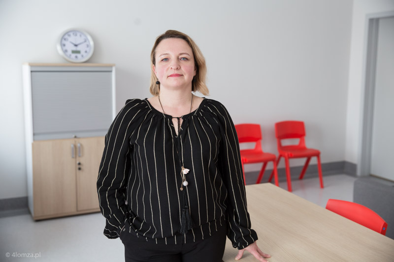 Małgorzata Wołejko - Cychol, kierownik Ośrodka Środowiskowej Opieki Psychologicznej i Psychoterapeutycznej dla Dzieci i Młodzieży w Łomży