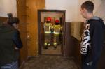 Foto: Strażacy kazali opuścić mieszkanie
