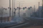 Foto: Smog na ul. Sikorskiego