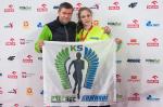 Foto: Trener Andrzej Korytkowski i Martyna Krawczyńska z Klubu Sportowego PREFBET – SONAROL