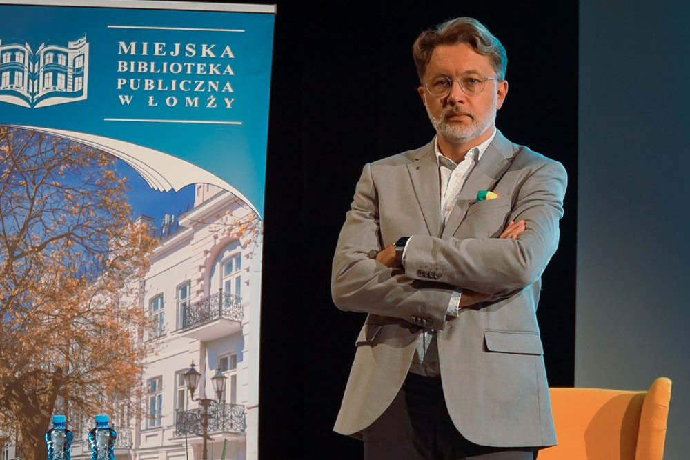 Michał Rusinek (fot. MBP)