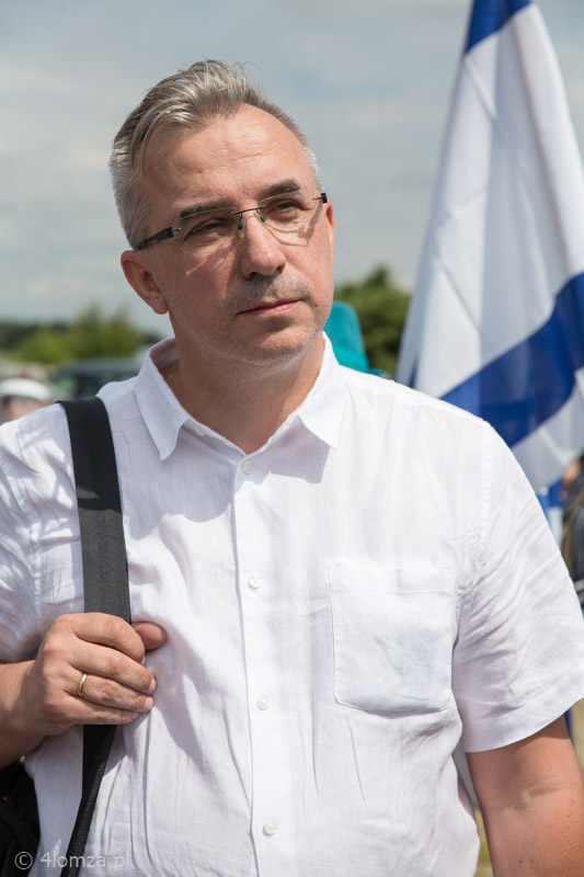 Wojciech Sumliński  w Jedwabnem 10.07.2020 roku