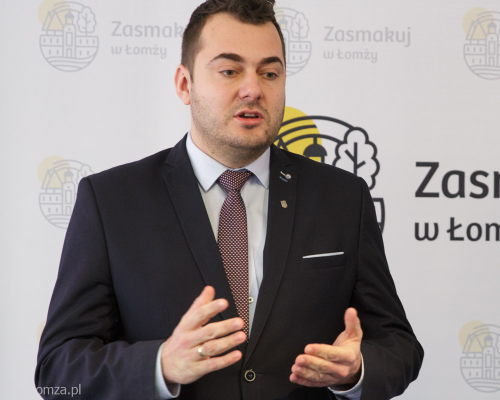 Prezydent Łomży Mariusz Chrzanowski