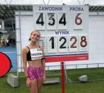 Foto: Zofia Nagórska w Kadrze Narodowej Juniorów