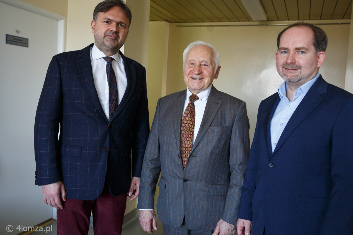 Prof. dr hab. Wojciech Naumnik, dr Henryk Perkowski i Jarosław Pokoleńczuk