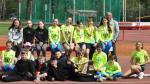 Foto: Młodzież lekkoatletyczna ze złotymi krążkami
