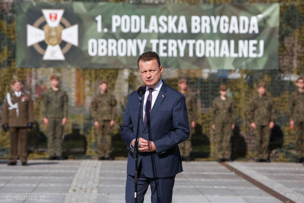 Minister Obrony Narodowej Mariusz Błaszczak