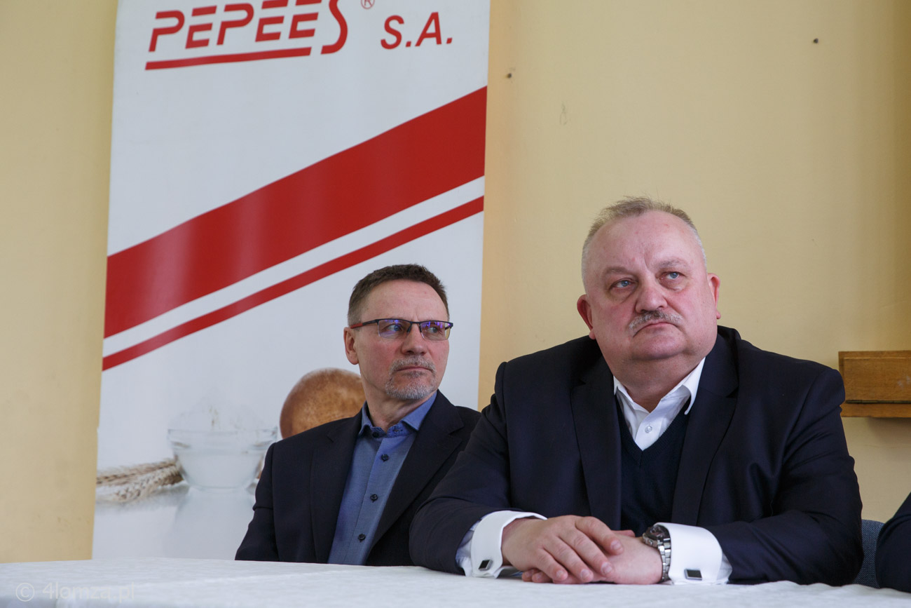 Wojciech Faszczewski (Prezes Zarządu PEPEES SA) i Tomasz Rogala (Członek Zarządu)