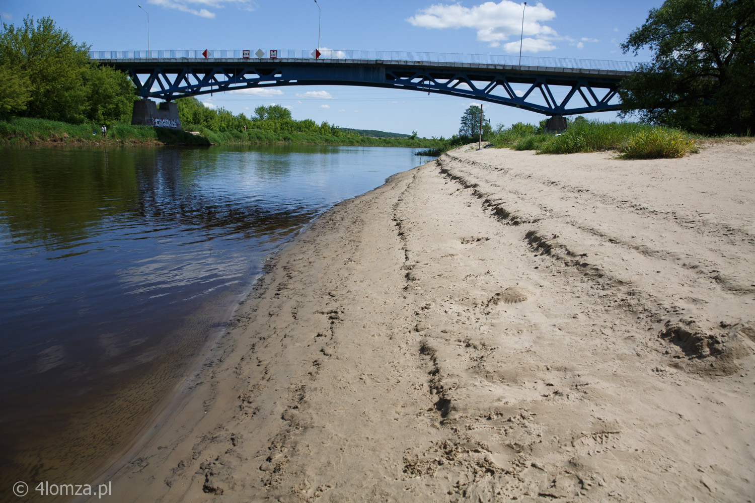 Narew, plaża miejska