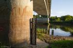 Foto: Narew, punkt pomiarowy w Piątnicy