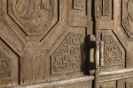 Foto: Drzwi kościoła w Nowogrodzie