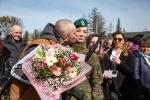 Foto: Przysięga dobrowolsów w koszarach